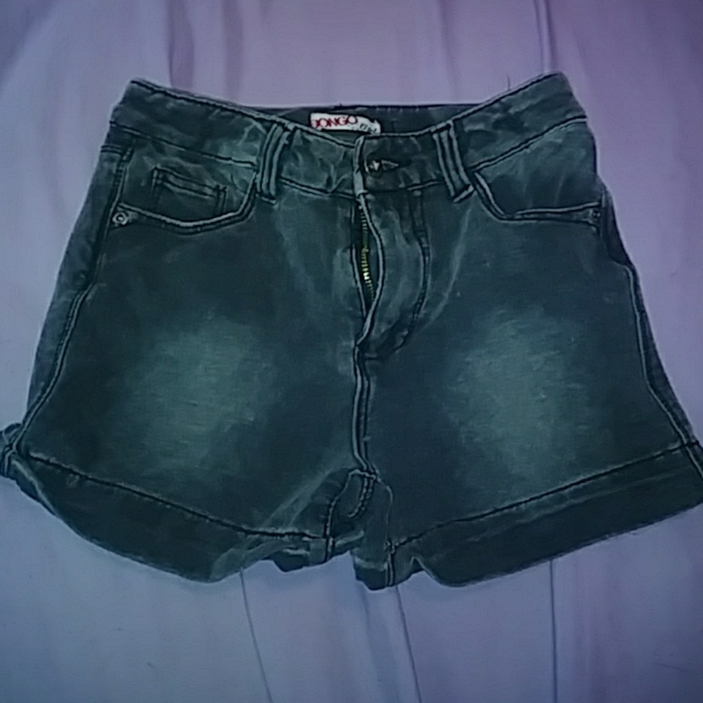 legging feel jean shorts